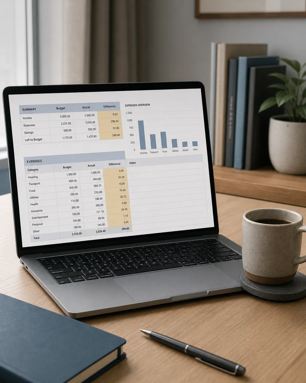 The Home Budget Spreadsheet: cover